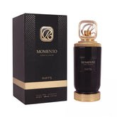 Riiffs Momento front bottle showing elegant design and premium presence