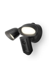 Ring Floodlight Cam 4K Pro front view showing camera and lights for clear security
