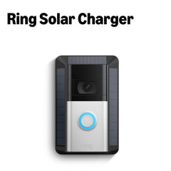 Ring solar charger close-up of panel texture revealing durable construction and longevity
