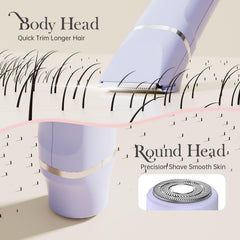 Risina detachable heads displayed for easy swapping and versatile use