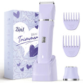 Risina front view with packaging showing compact cordless trimmer benefit