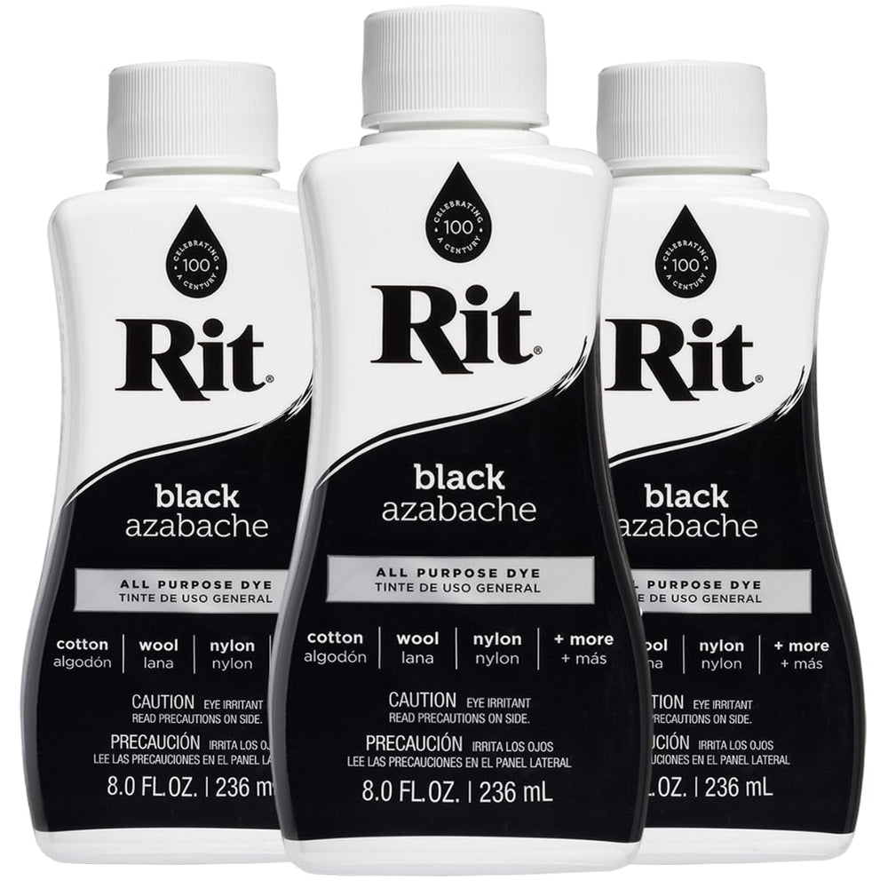 Rit black front packaging showing product and quantity for clear selection
