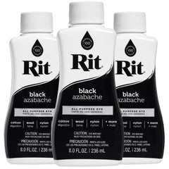 Rit black front packaging showing product and quantity for clear selection