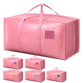 RMOHRO front view of packed pink bag showing large capacity and quick identification
