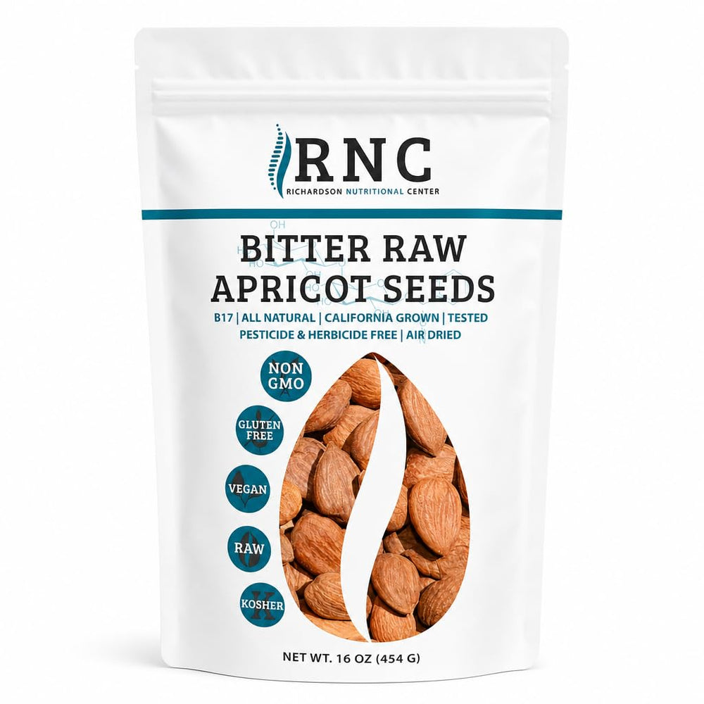 Richardson Nutritional Center front packaging showing 1 lb bag and product branding benefits