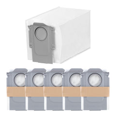 roborock front packaging showing six dust bags and brand clarity for quick restocking