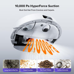 roborock vibraise mopping plate close-up removing stains for deeper floor cleaning