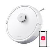 roborock Q7 L5 front view showing sleek design and strong suction benefit