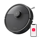 roborock Q7 L5 front view showing sleek profile and docking benefit