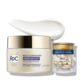 RoC jar front view showing packaging and firming cream benefits