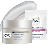 RoC front packaging of Derm Correxion cream showing product label and size, highlights firming benefit
