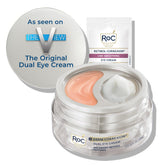 RoC front packaging showing dual eye cream and benefits
