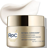 RoC front packaging showing jar and clear product benefit