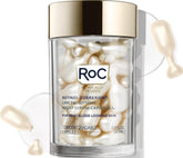 RoC front packaging showing capsule jar and clear benefits