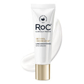 RoC front packaging showing product and benefit of smoothing under-eye lines