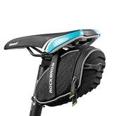 ROCKBROS front view of saddle bag showing compact shape and protection