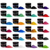 Rolio front packaging showing 24 jars and vibrant color choices for crafting