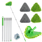 RONSUNG front view of assembled wall cleaner kit showing full components benefit easy reach
