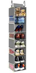 roomtalk front view of full 8-shelf organizer showing storage benefit