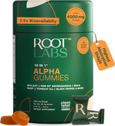 ROOT LABS front packaging displaying product benefits and 60-count
