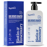 RootStim front bottle view showing clean design and product size for hair support