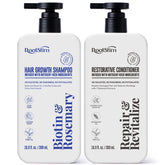RootStim front packaging set showing both bottles and benefits