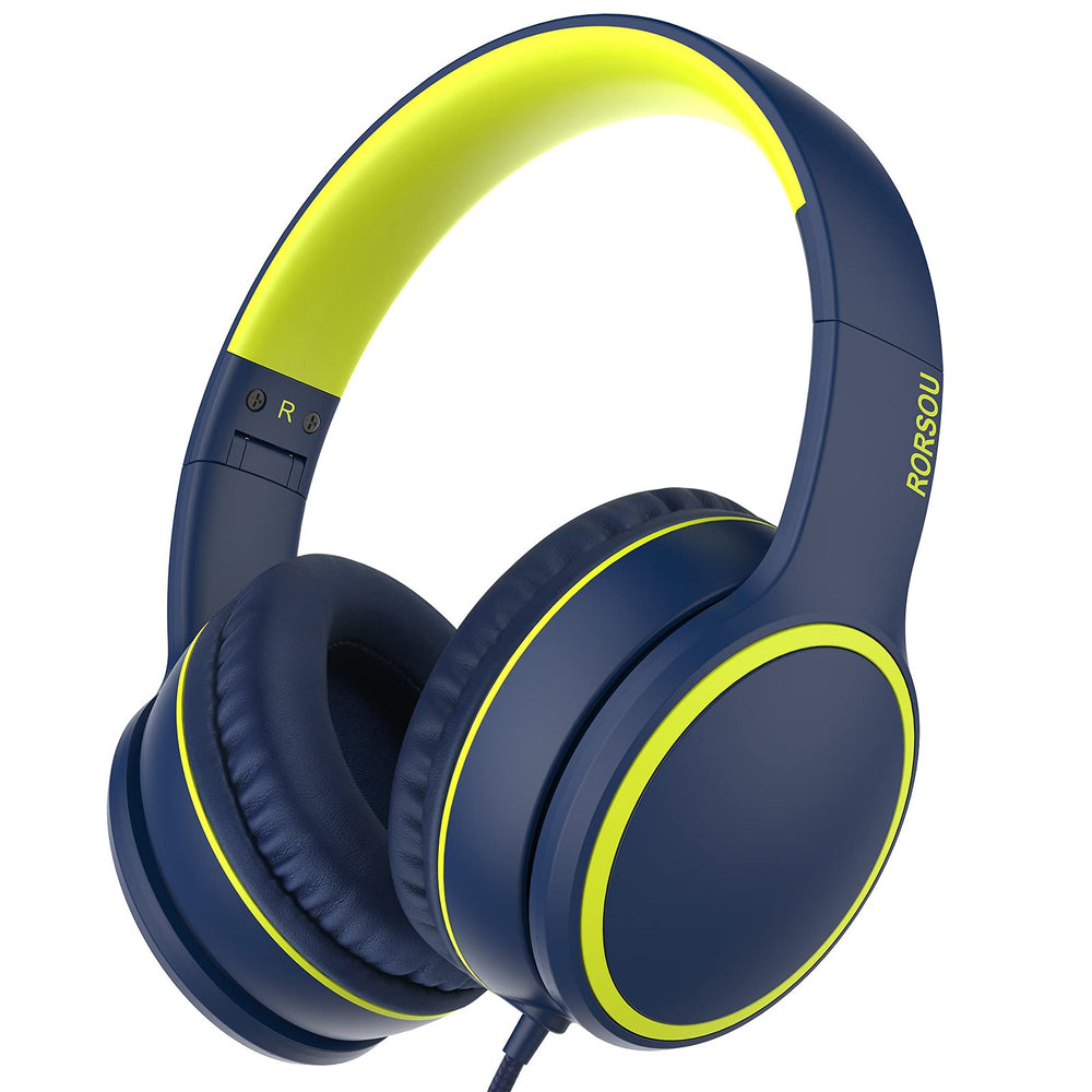 RORSOU R10 front view showing headset and foldable design for portability