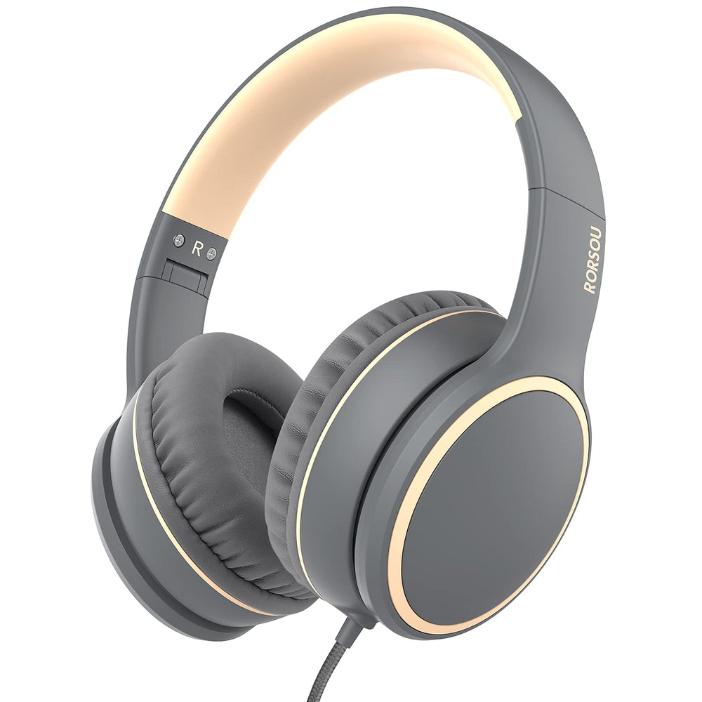 RORSOU R10 front view showing headset design and comfortable fit