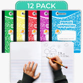 Rosmonde front covers showing assorted marbled colors and classroom-ready look