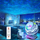 Rossetta front view dinosaur egg projector showing playful design and easy bedside use