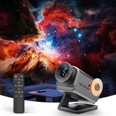 Rossetta front view showing projector and elegant housing, enhancing room ambiance