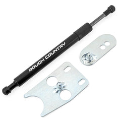 Rough Country close-up of damper and A1018 plate steel showing durable construction