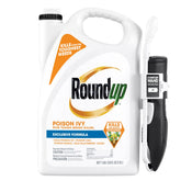 Roundup front label on bottle showing product name and benefit