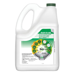 Close-up of Roundup brand label details for guaranteed correct product instructions