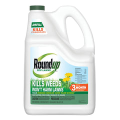Roundup brand refill front label showing product name and size for quick identification