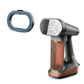 Rowenta front view showing compact steamer iron and easy-grip handle for quick use
