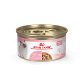 ROYAL CANIN front can view showing label and clear benefit of targeted kitten nutrition