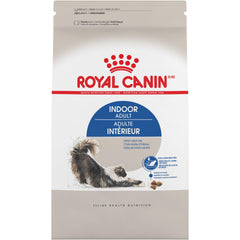 ROYAL CANIN front packaging showing 3 lb indoor formula and benefits