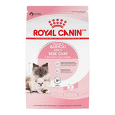 ROYAL CANIN front packaging of Mother & Babycat showing product benefits