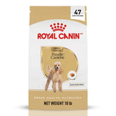 ROYAL CANIN front pack showing 10 lb bag and breed label for easy identification