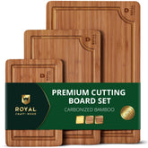 ROYAL CRAFT WOOD front packaging showing three bamboo boards and eco-friendly appeal