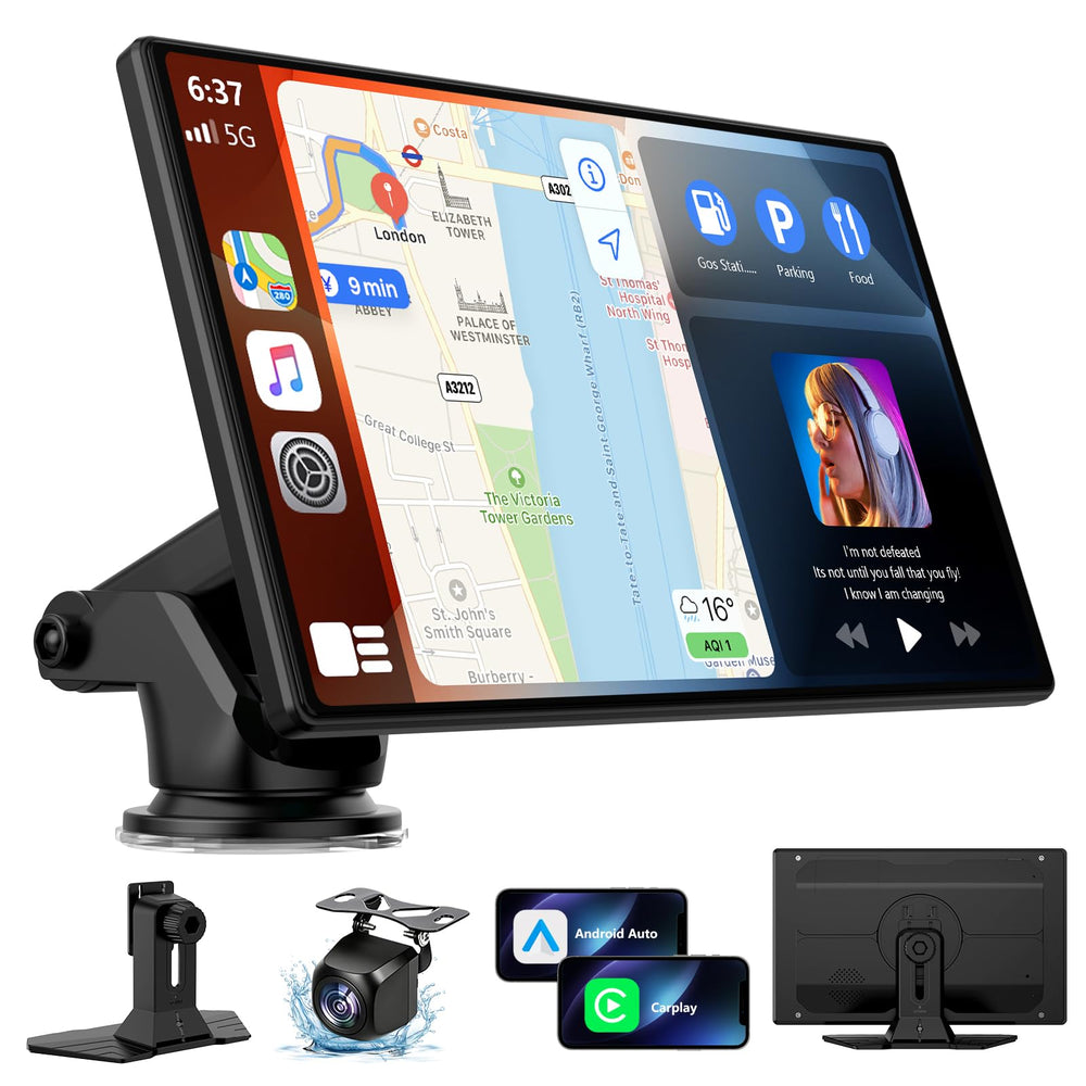 RQO front display showing home screen and easy controls