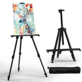 RRFTOK easel front view showing full height and stable base benefit