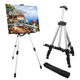 RRFTOK easel front view showing stable frame and quick setup