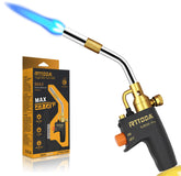 RTTOOA torch head front angle showing compact design and quick-start benefit