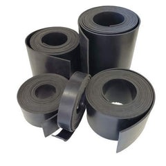 Rubber Sheet Warehouse close-up edge profile showing neat cut and consistent thickness benefit