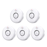 RUIKORING front view showing five detectors and packaging, easy home protection