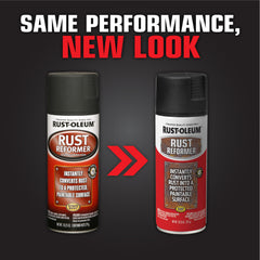 Rust-Oleum texture on metal showing bonded finish that prevents further rust