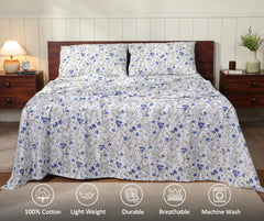 RUVANTI flat sheet fully spread on bed demonstrating smooth coverage benefit