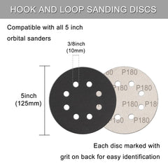 Rvetol top view of 8-hole pattern for efficient dust extraction